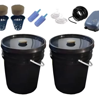 Kit Hidroponia Dwc Balde 20l X 2