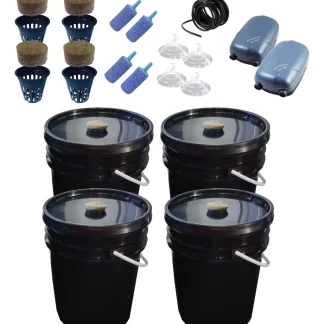 kit hidroponia 4 baldes