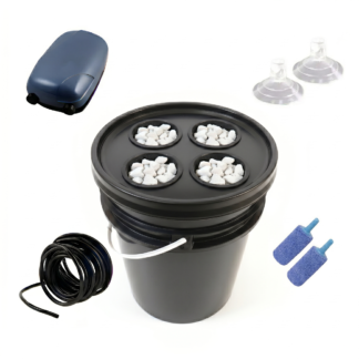 HI040 balde 20l 4 perforaciones aireador 2 salidas
